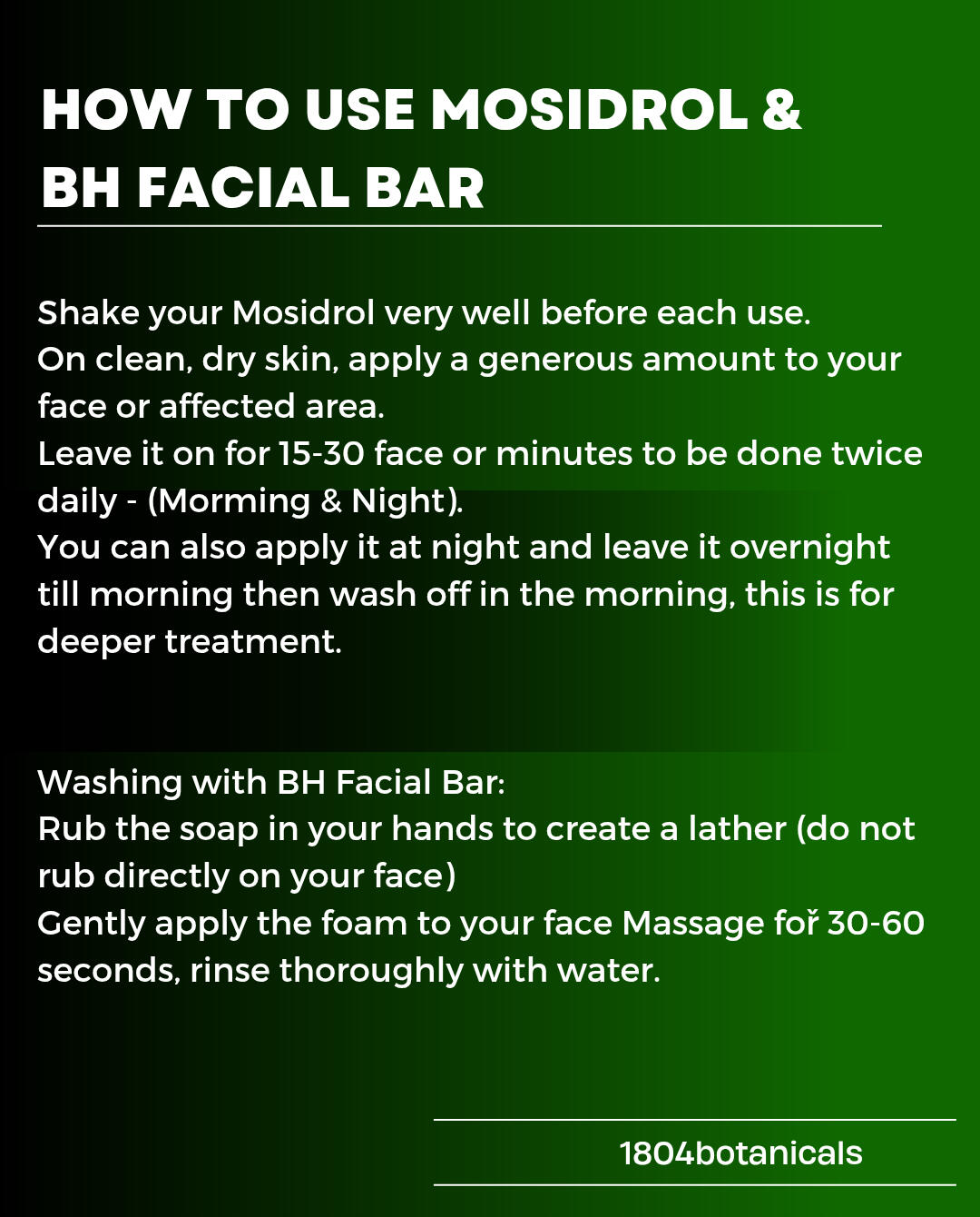 FACE SHIRLEY & REPAIR OIL